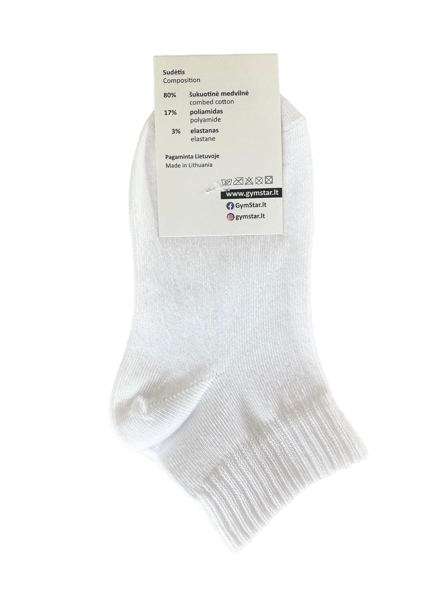 Aerobic Gymnastics Socks (2 pairs)