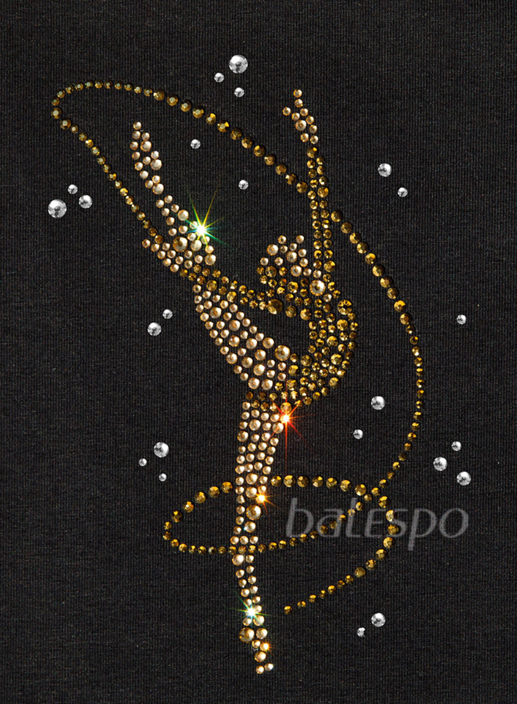 T-shirt "Gold Crystals"