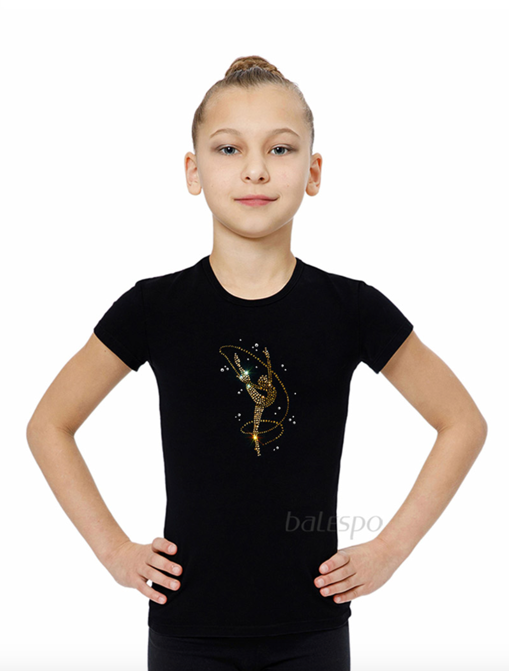 T-shirt "Gold Crystals"