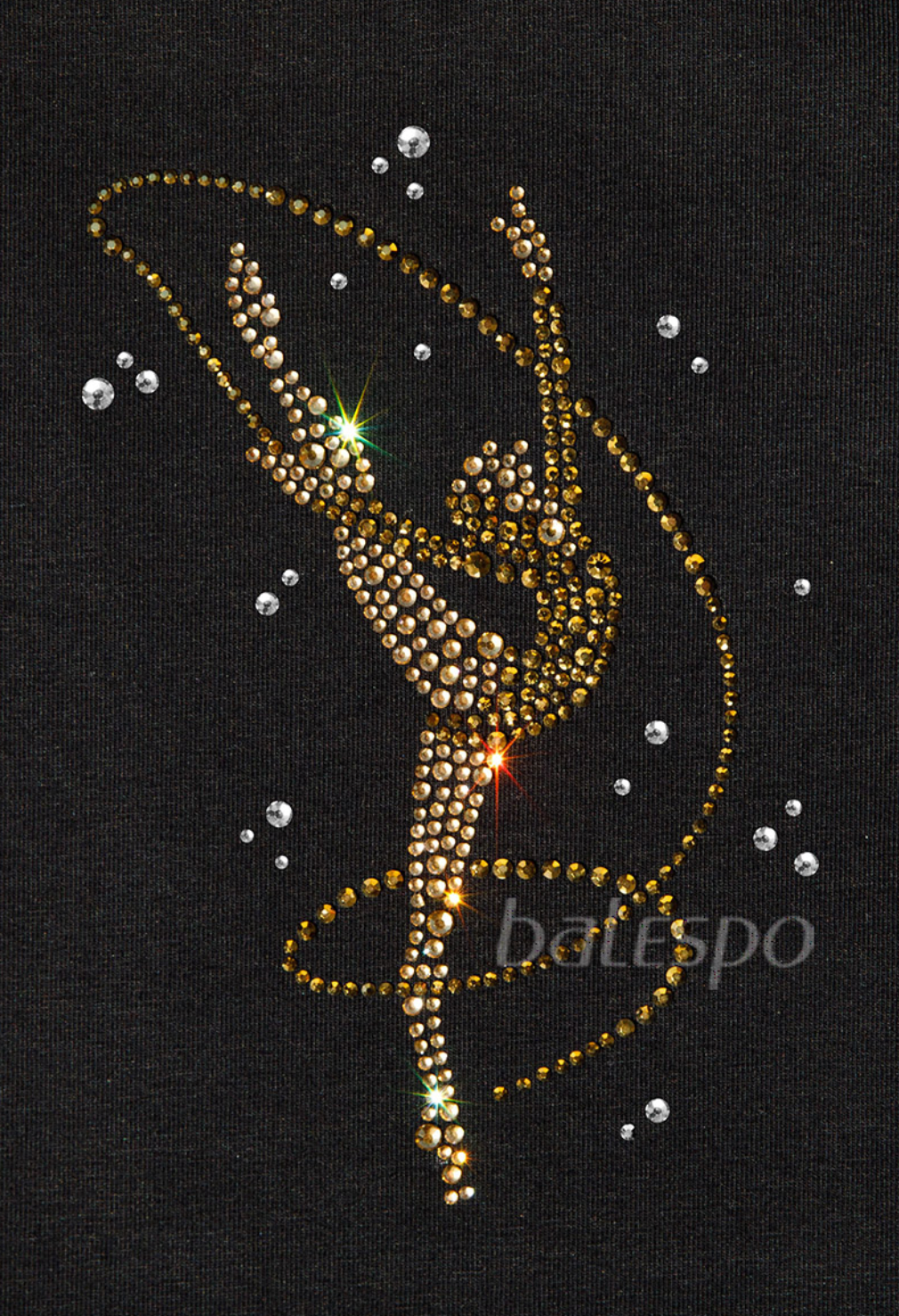 Tank top "Gold Crystals"