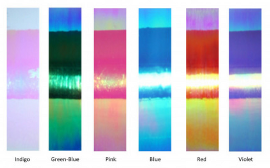 Tapes iridescent
