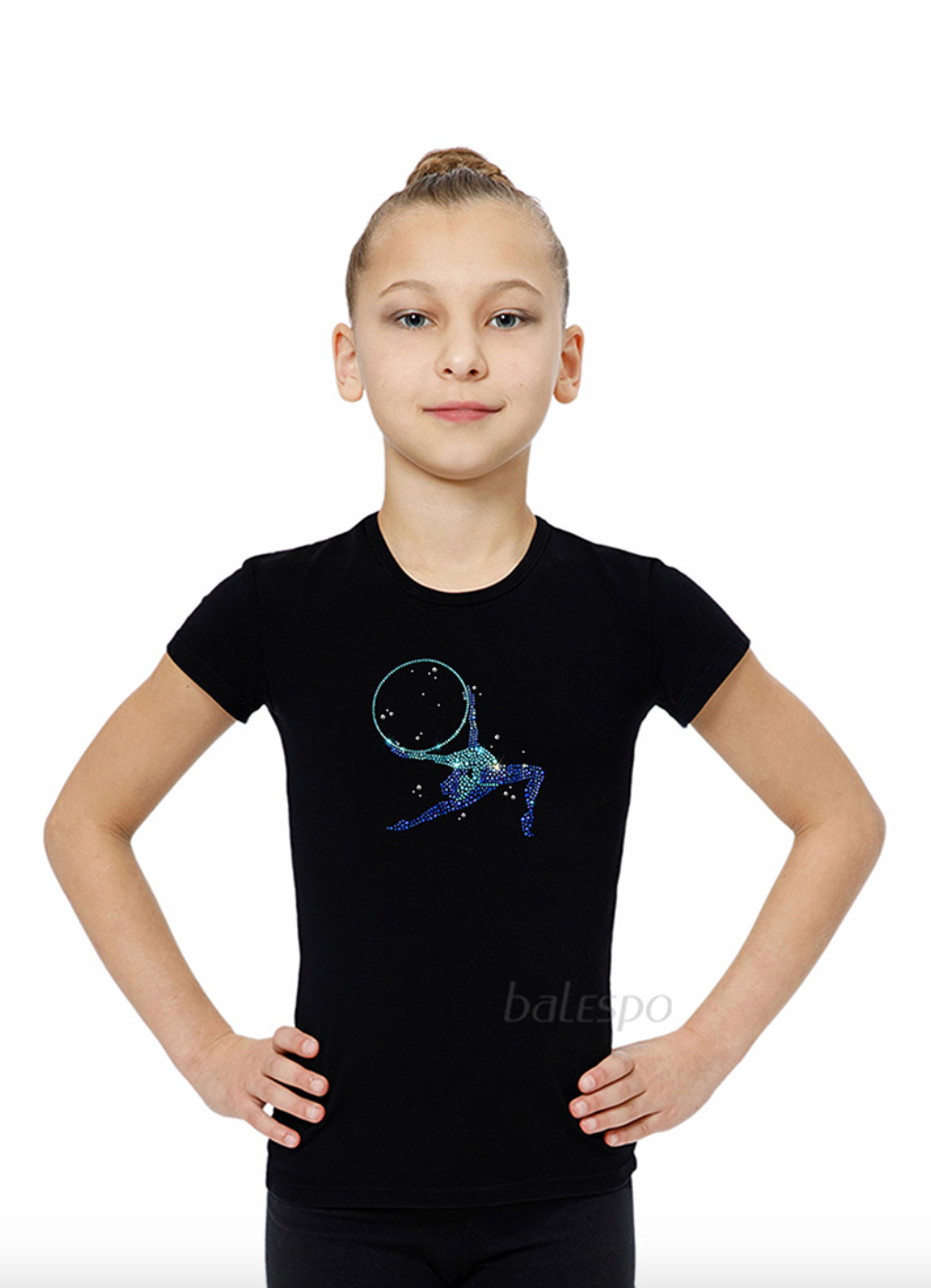 T-shirt "Blue Crystals"