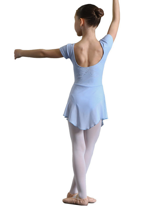 Leotard with skirt