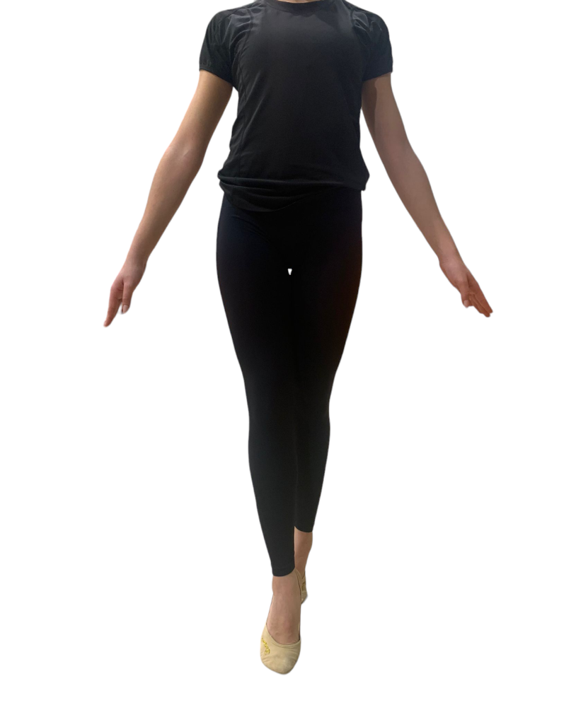 Leggings with Venturelli logo